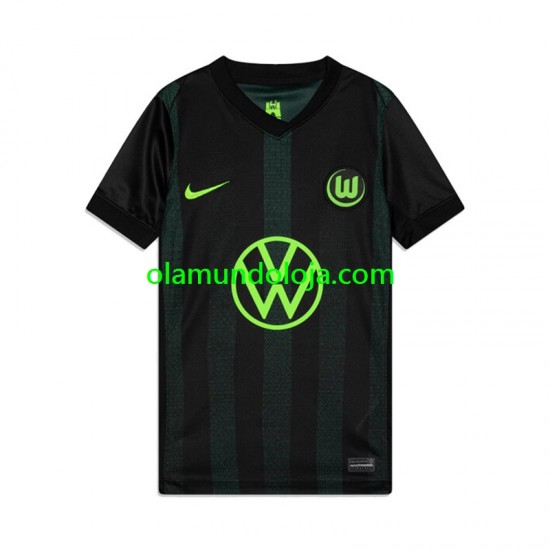 Camisola VfL Wolfsburg Homem Equipamento Segundo 2024-2025 Manga Curta